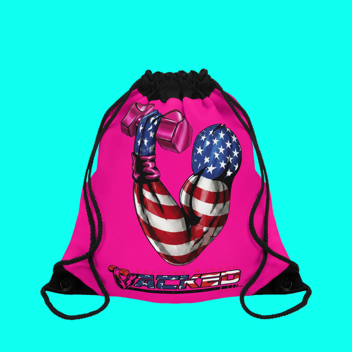 JACKED™ USA WOMEN'S 'GET FLEXED' CINCH SACK