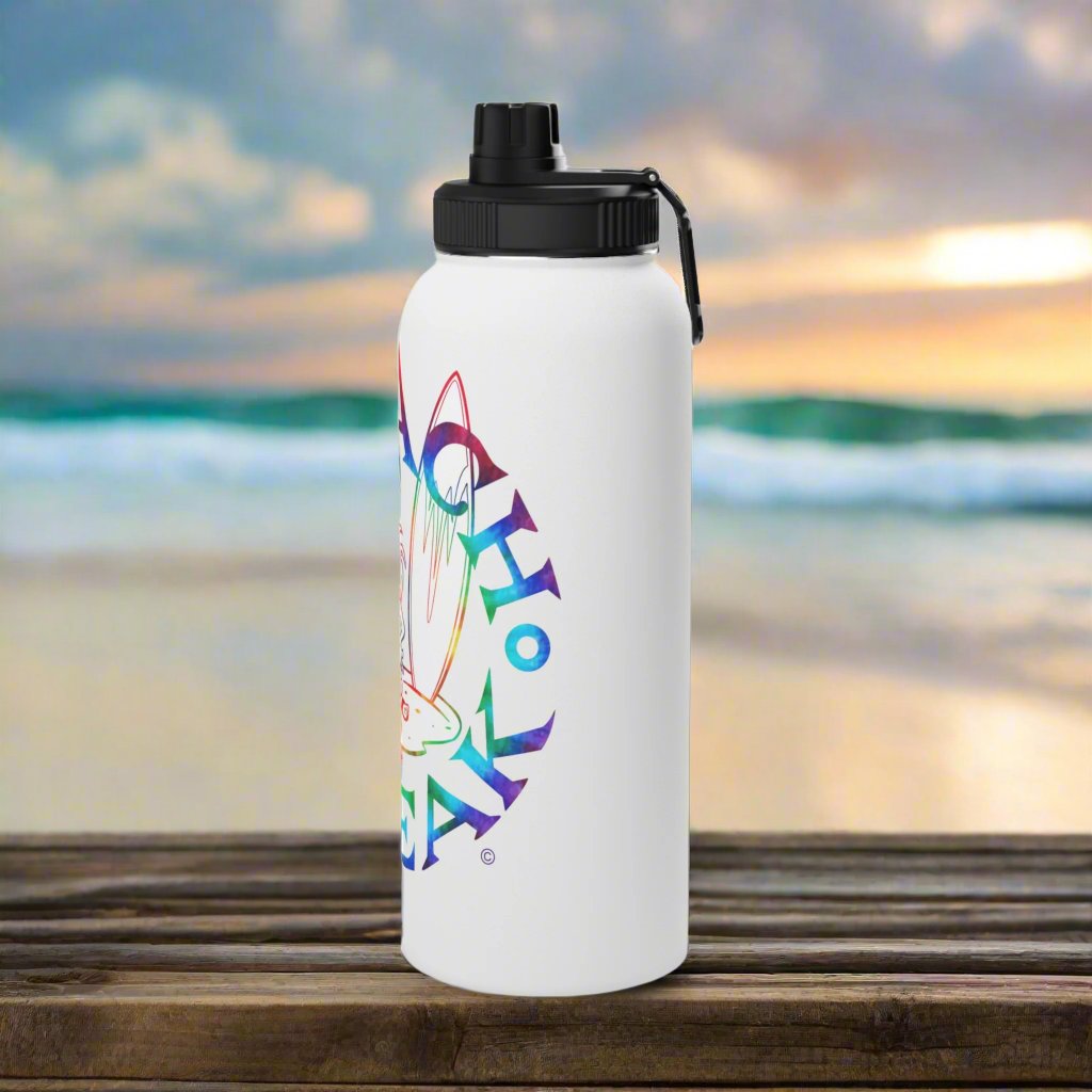 TIE-DYE BEACH FREAK© Stainless Steel SPORT Water Bottle