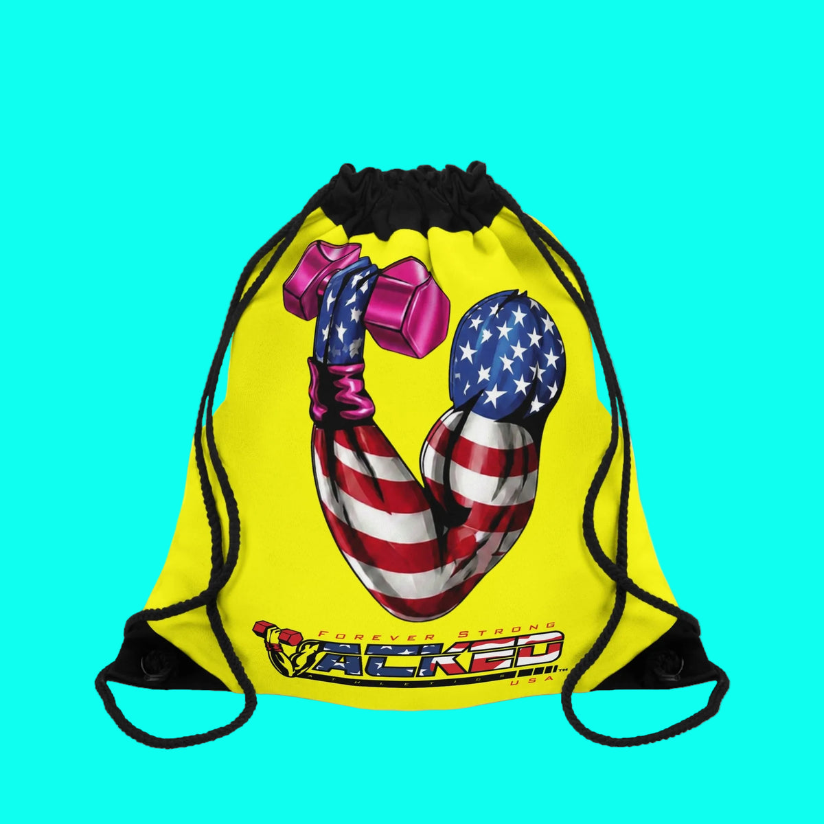 JACKED™ USA WOMEN'S 'GET FLEXED' CINCH SACK