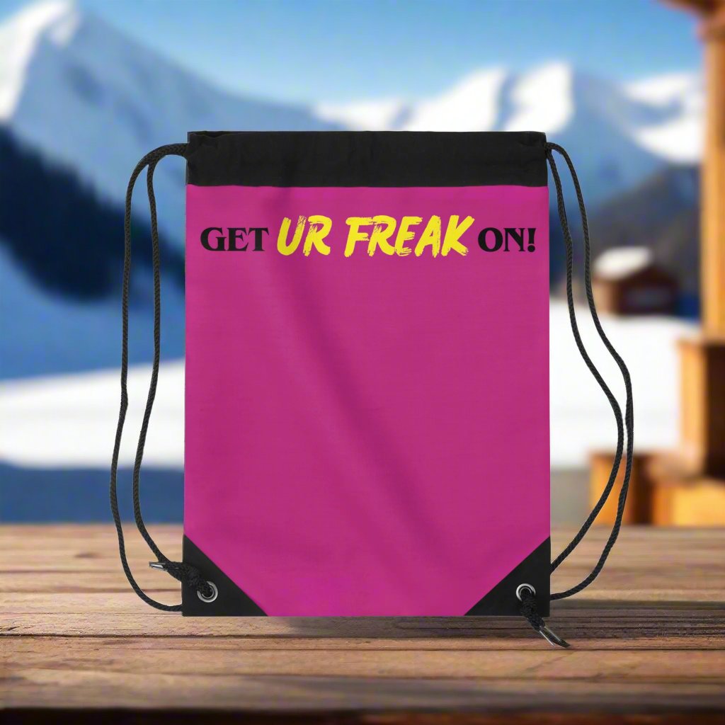 YELLOW SNOW FREAK© DRAWSTRING BAG