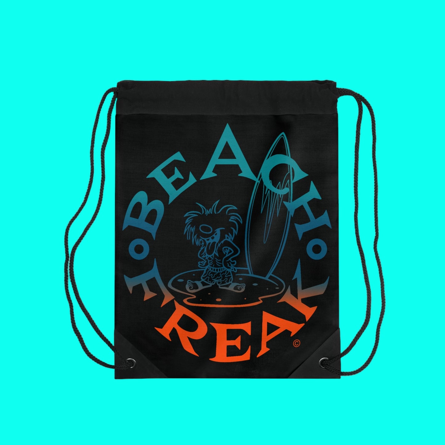 MIAMI BEACH FREAK© Drawstring Bag