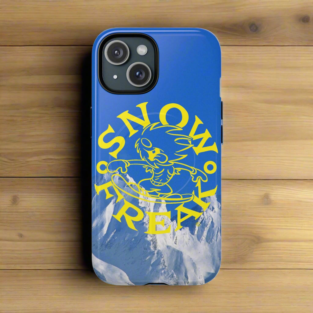 'CARVE YOUR OWN PATH' SNOW FREAK© Tough Magnetic iPhone Cases