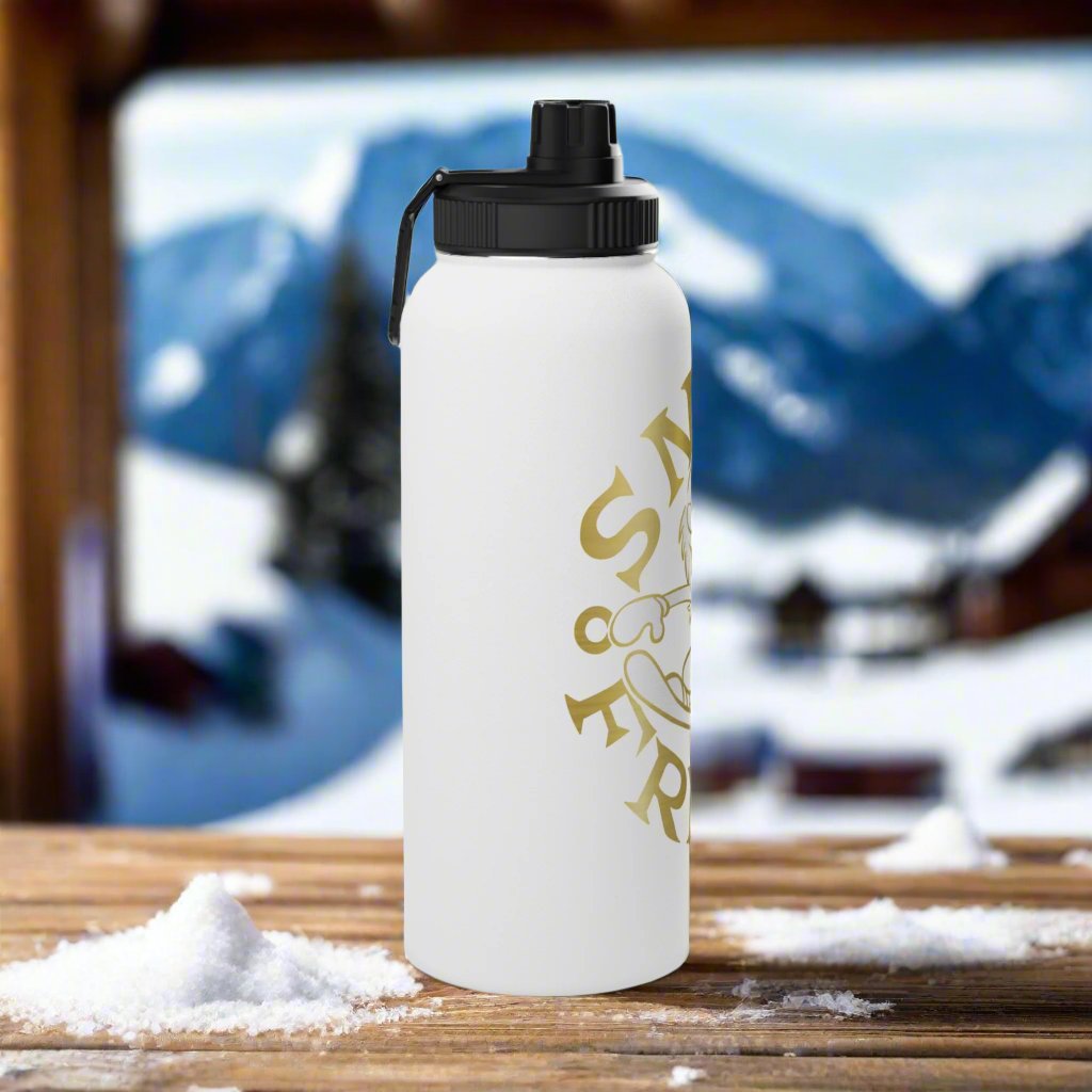 GOLD SNOW FREAK© Stainless Steel Water Bottle