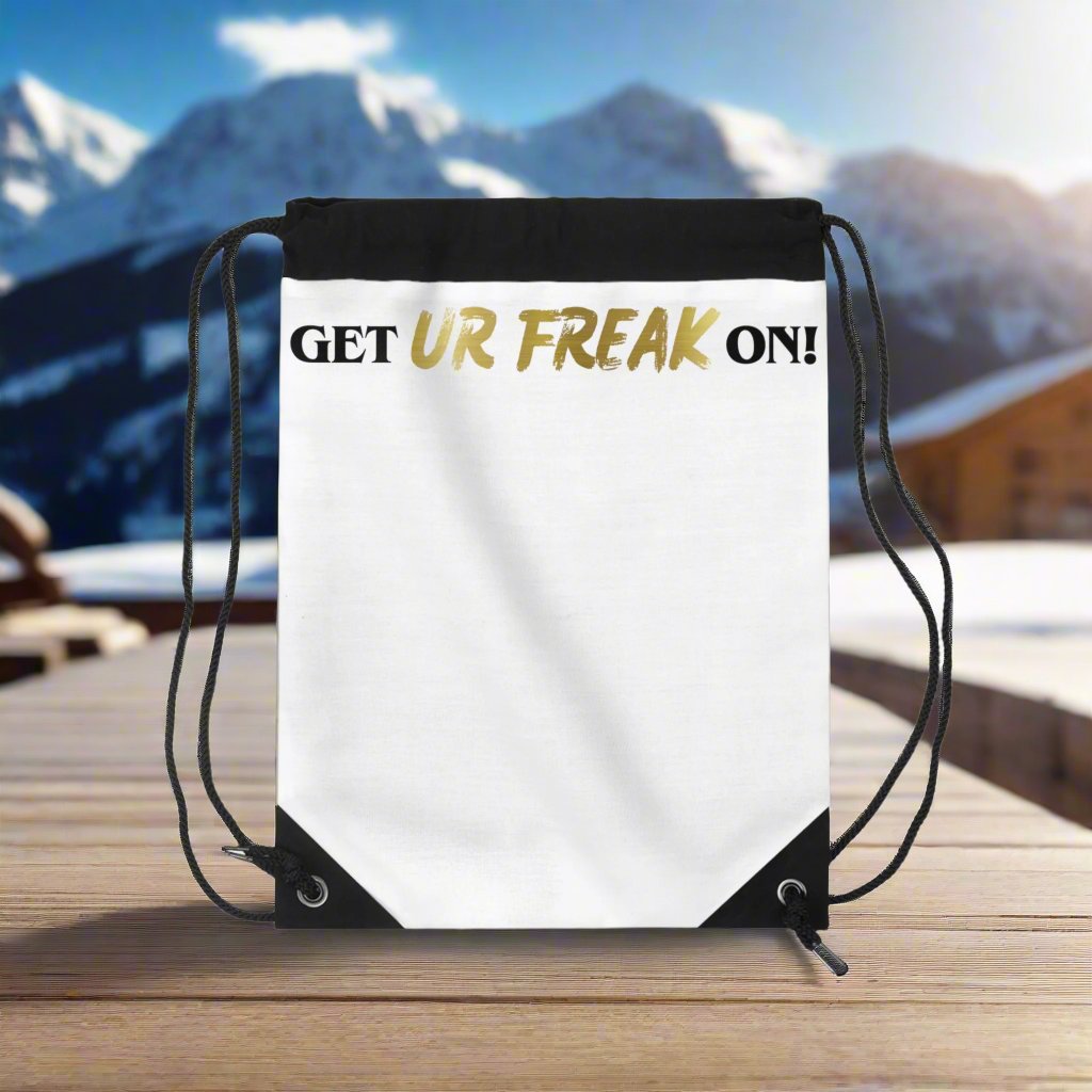 GOLD SNOW FREAK© DRAWSTRING BAG