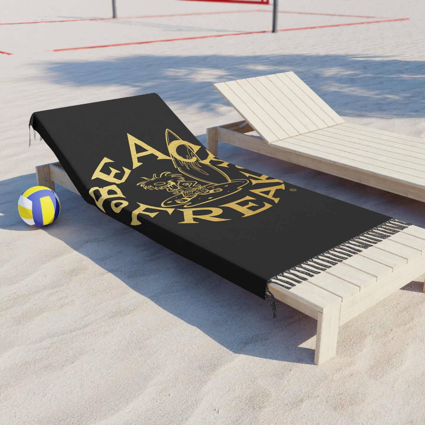 GOLD BEACH FREAK© Boho Beach Blanket