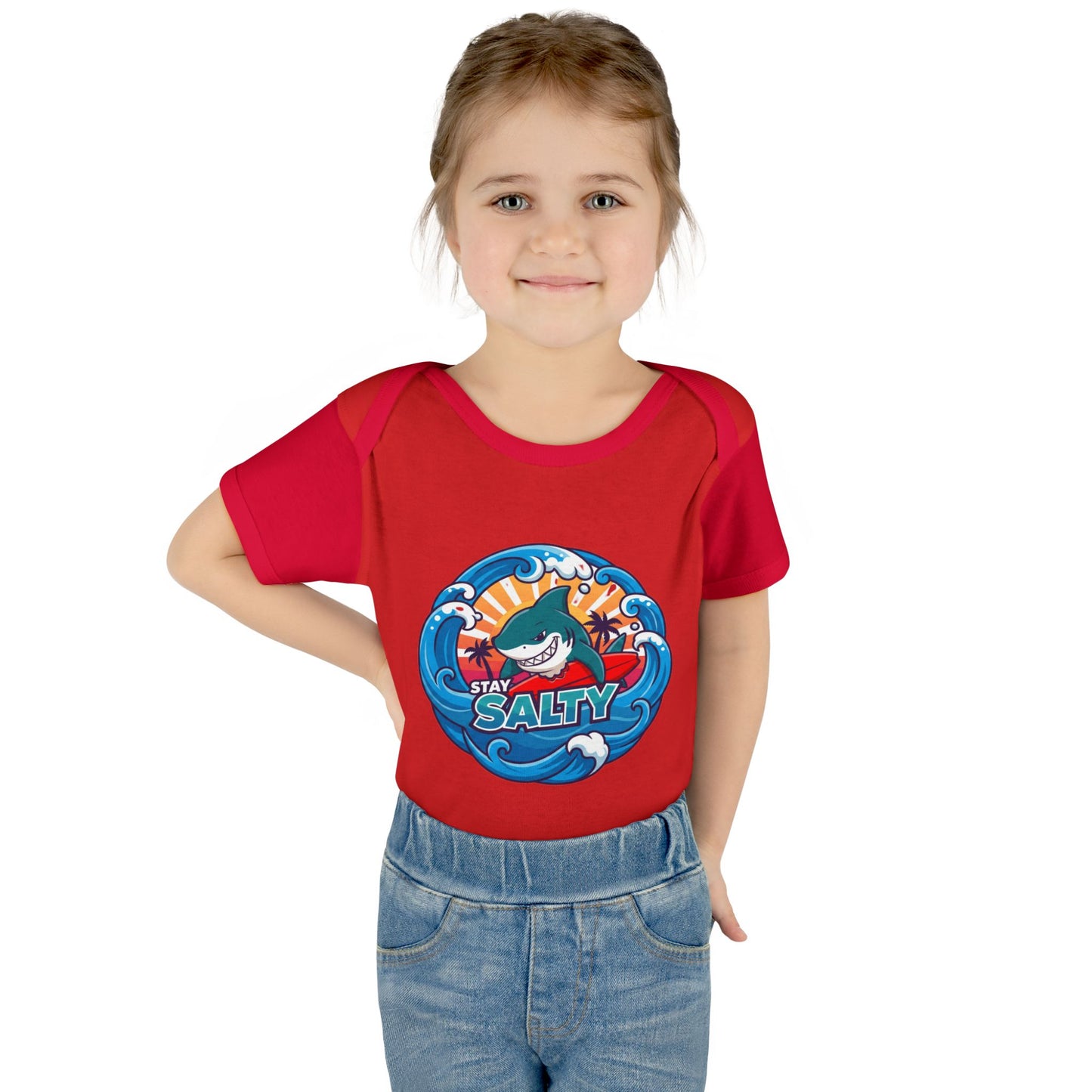STAY SALTY - BEACH FREAK© BABY BODYSUIT