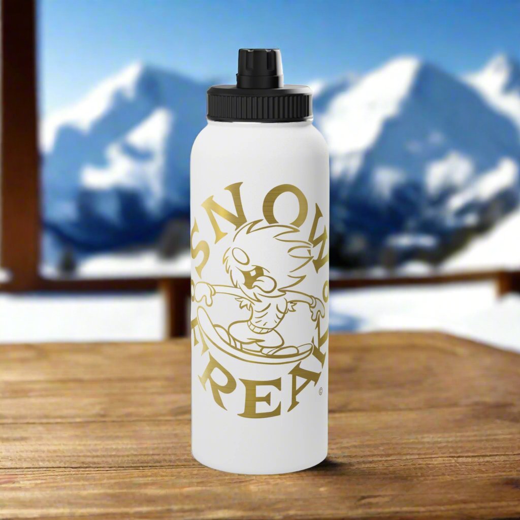 GOLD SNOW FREAK© Stainless Steel Water Bottle