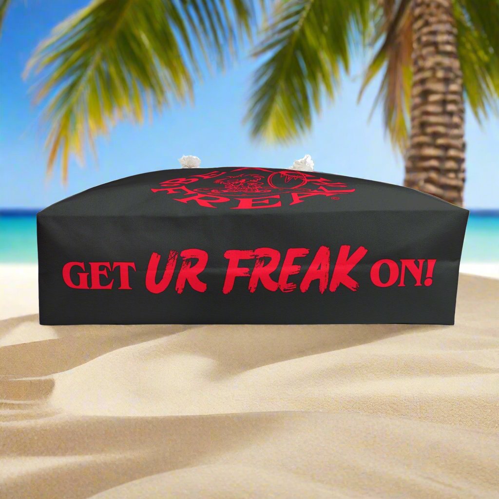 NEON RED BEACH FREAK© WEEKENDER BAG