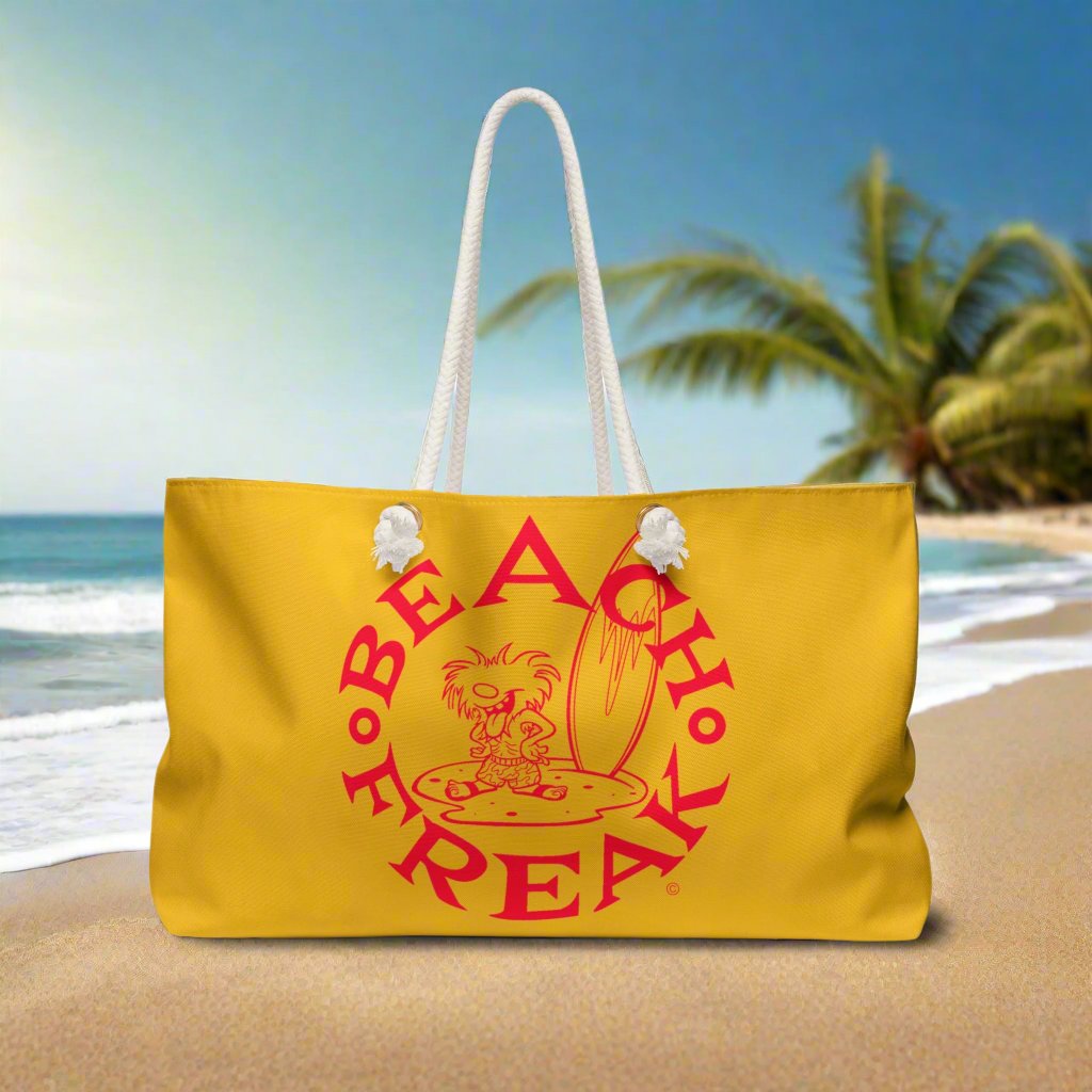 NEON RED BEACH FREAK© WEEKENDER BAG