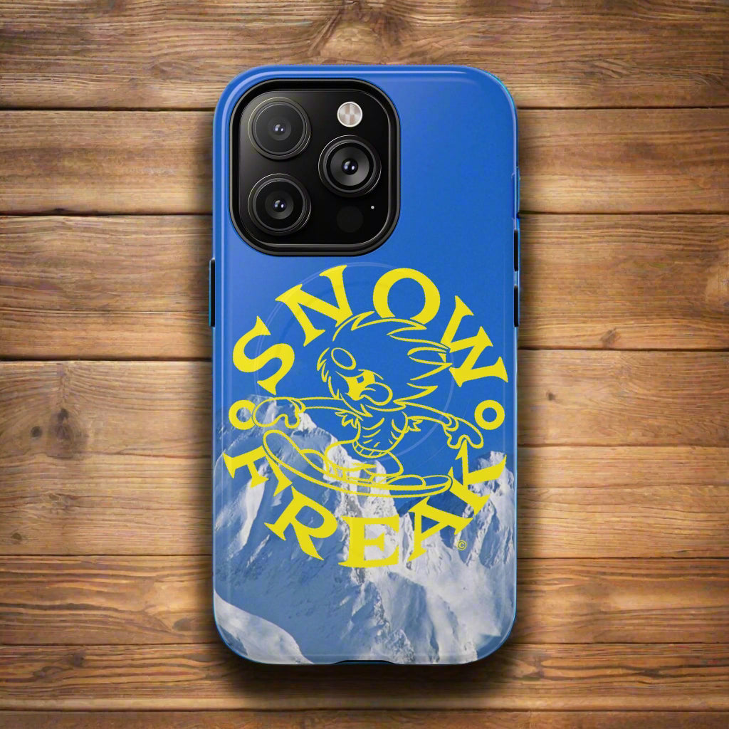 'CARVE YOUR OWN PATH' SNOW FREAK© Tough Magnetic iPhone Cases
