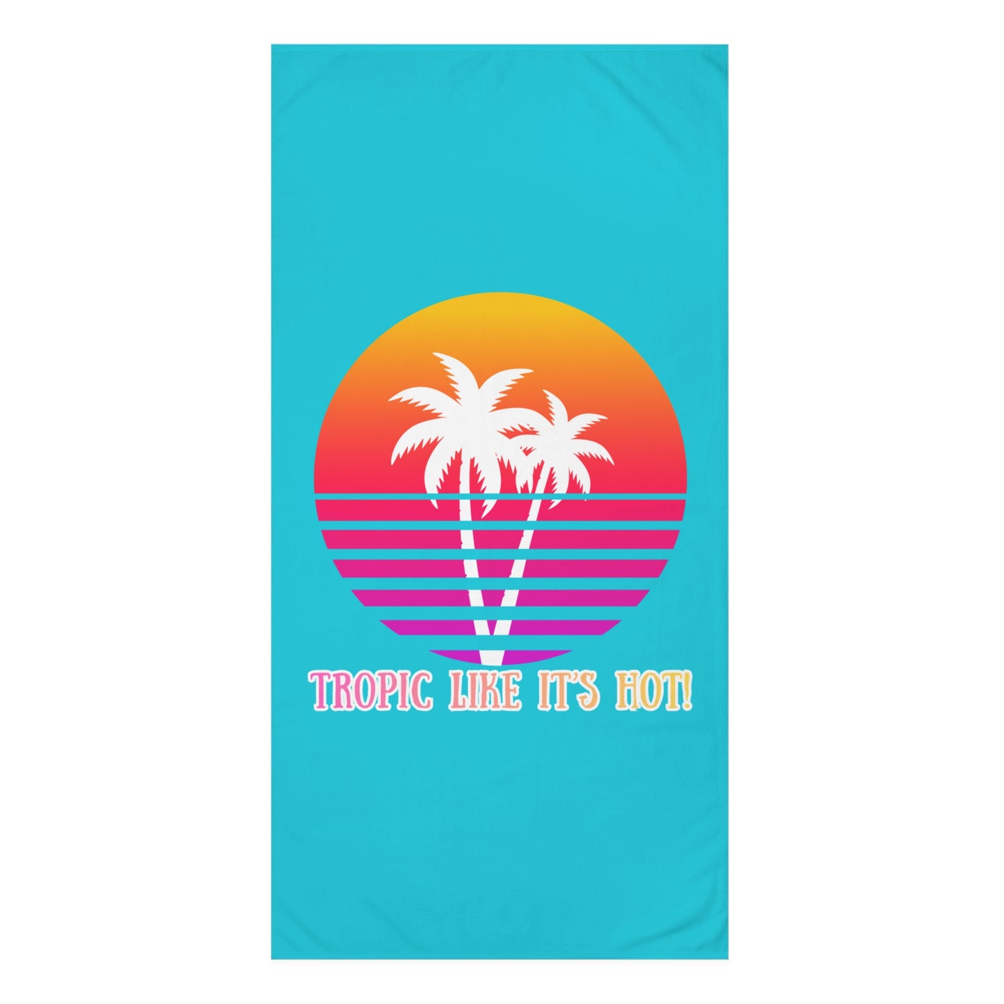 TROPIC LIKE IT'S HOT! - BEACH FREAK© Mink-Cotton Towel