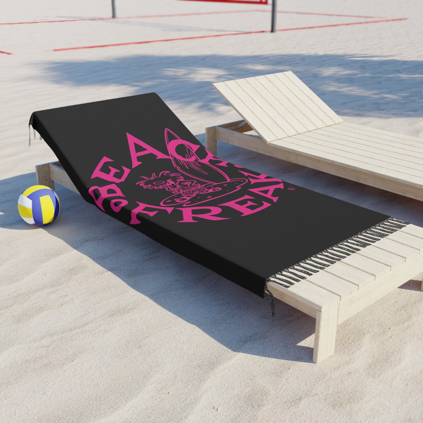 PINK BEACH FREAK© Boho Beach Blanket