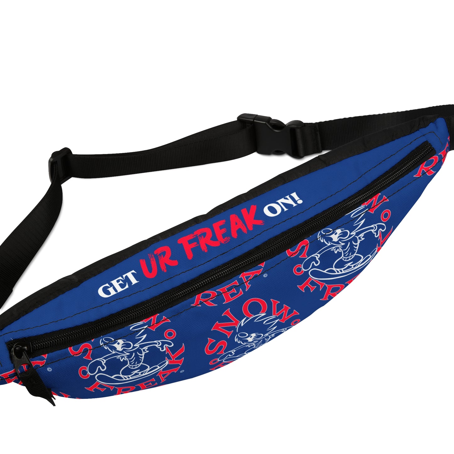 RED & WHITE SNOW FREAK© FANNY PAK