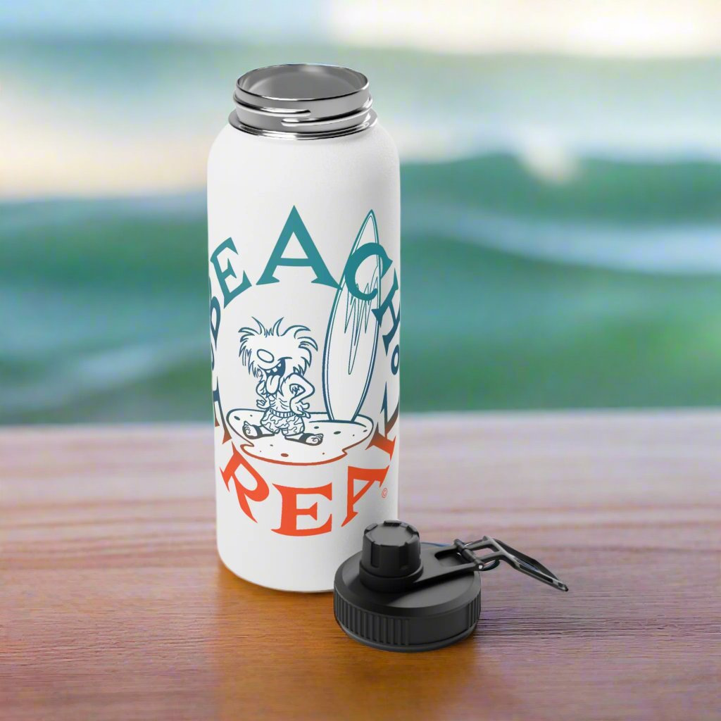 MIAMI BEACH FREAK© Stainless Steel SPORT Water Bottle