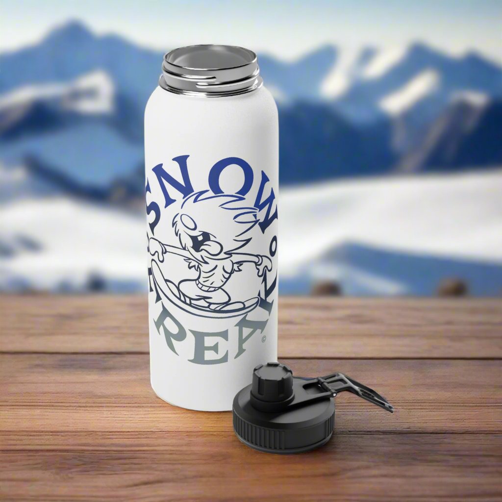 DALLAS SNOW FREAK© Stainless Steel Water Bottle