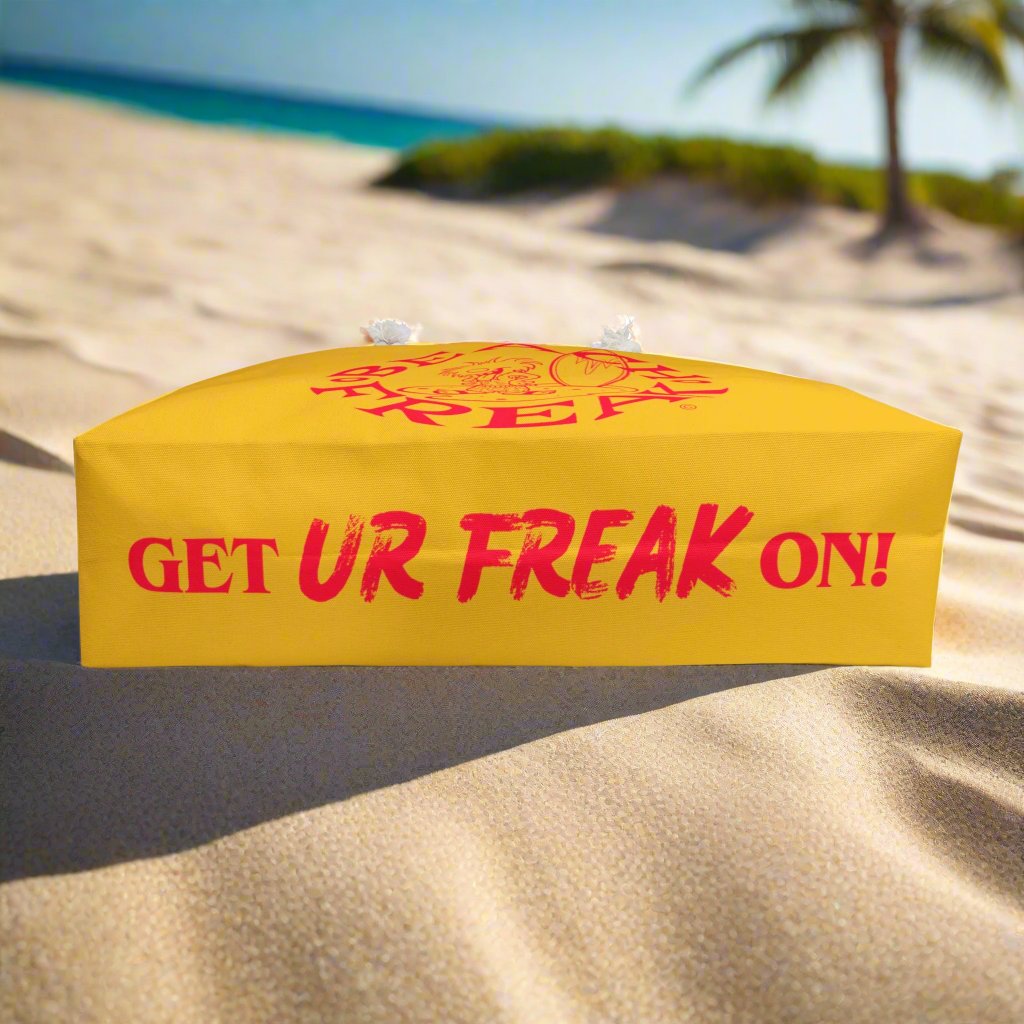 NEON RED BEACH FREAK© WEEKENDER BAG