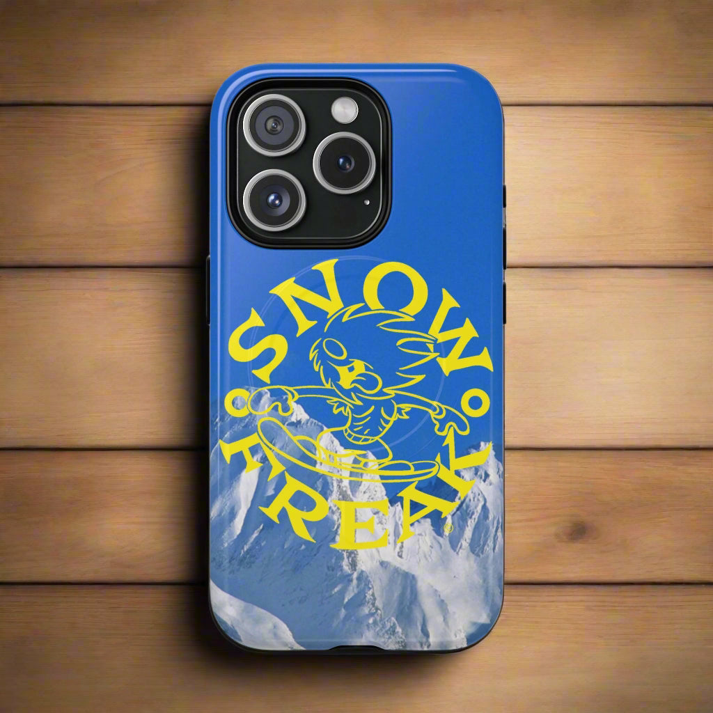 'CARVE YOUR OWN PATH' SNOW FREAK© Tough Magnetic iPhone Cases