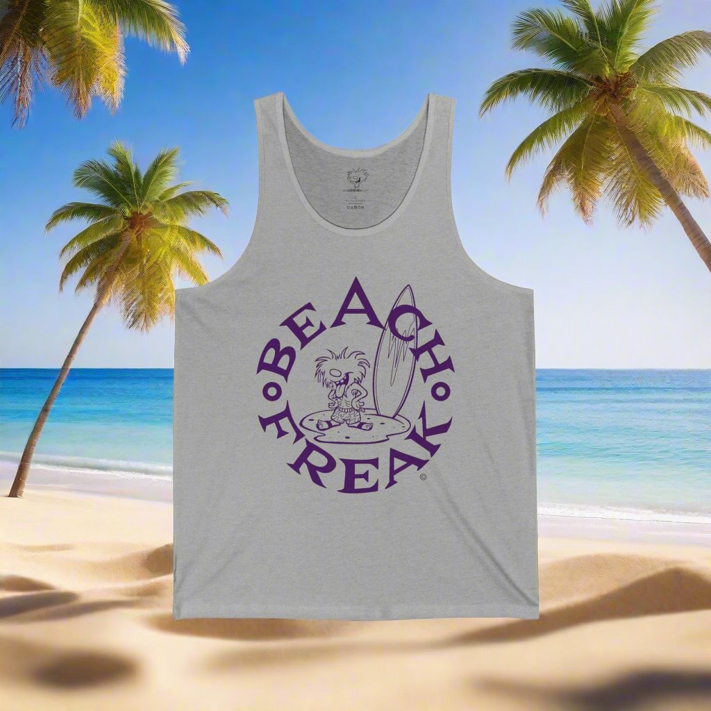PURPLE BEACH FREAK© JERSEY TANK