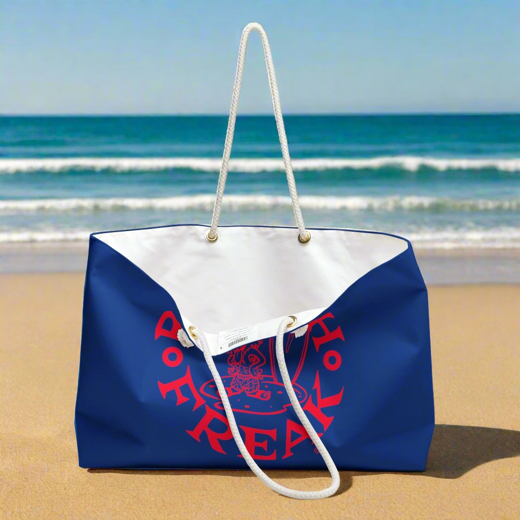 NEON RED BEACH FREAK© WEEKENDER BAG