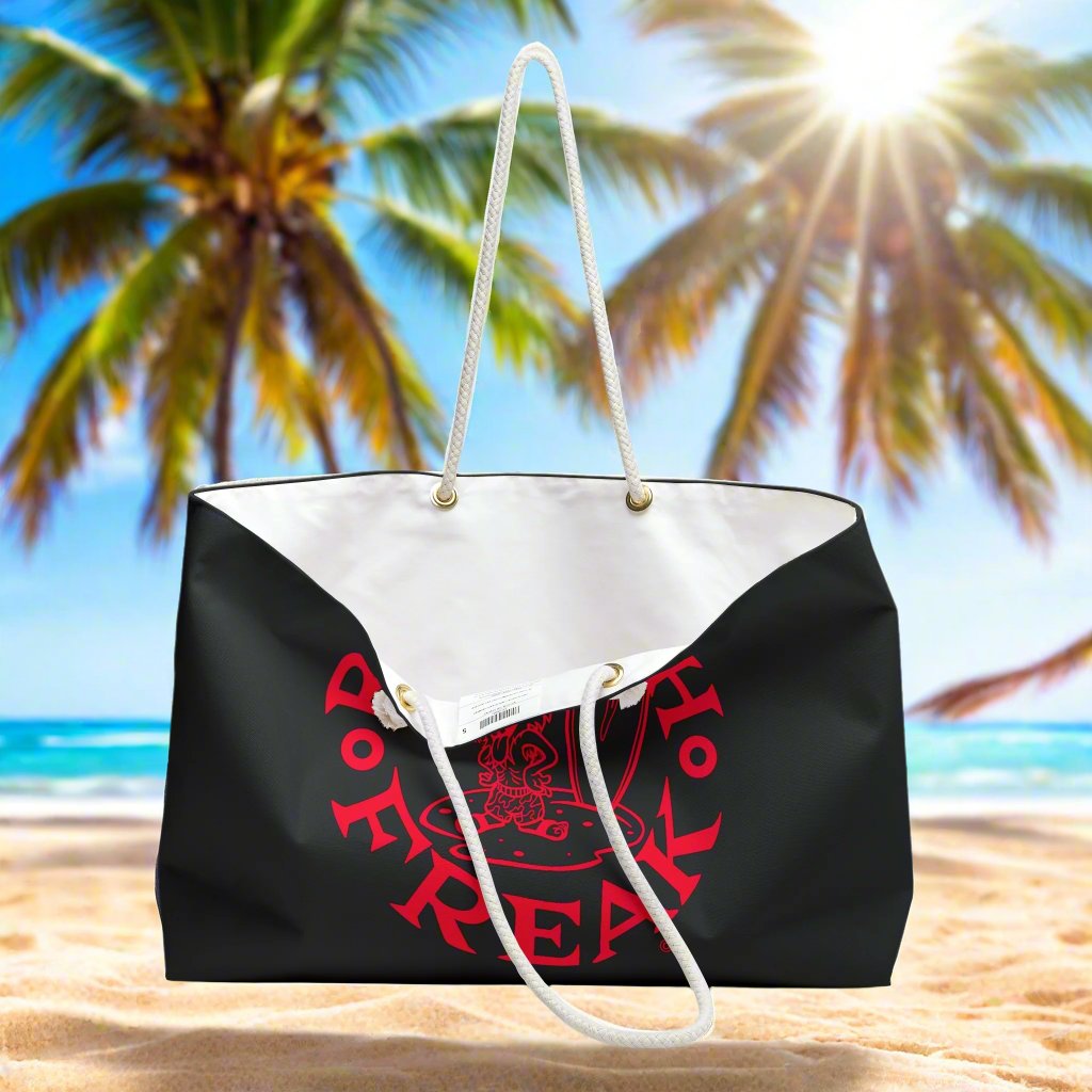 NEON RED BEACH FREAK© WEEKENDER BAG