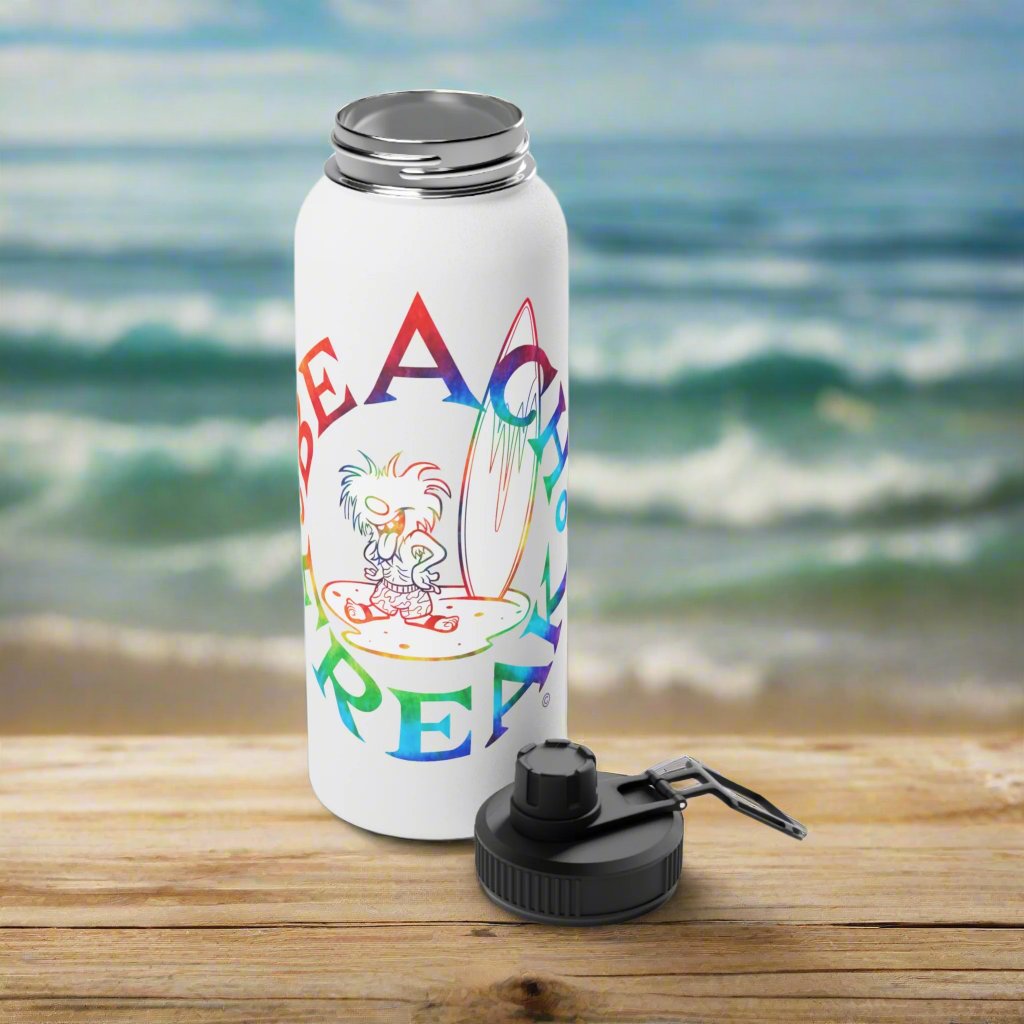 TIE-DYE BEACH FREAK© Stainless Steel SPORT Water Bottle