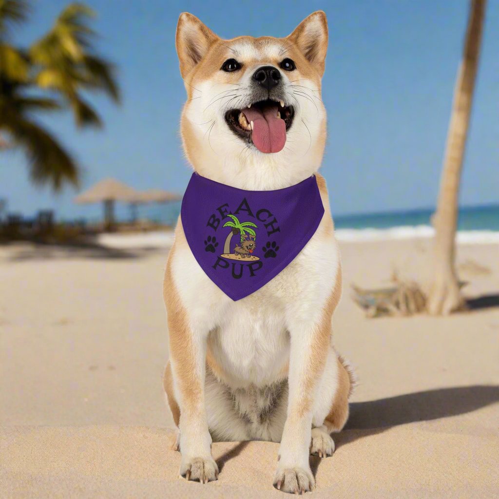 BEACH PUP© Pet Bandana Collar