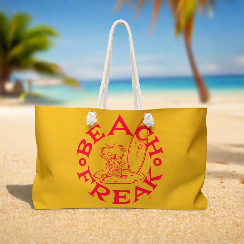 NEON RED BEACH FREAK© WEEKENDER BAG