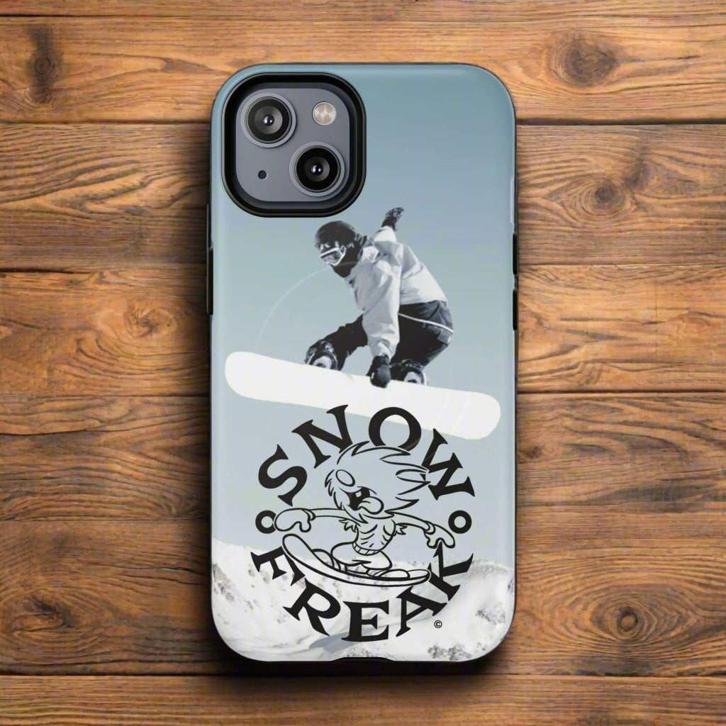 SHREDDIN' THE GNAR SNOW FREAK© Tough Magnetic iPhone Cases