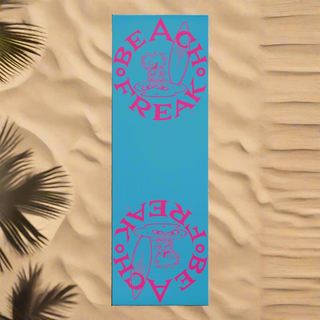 PINK BEACH FREAK© Foam Yoga Mat