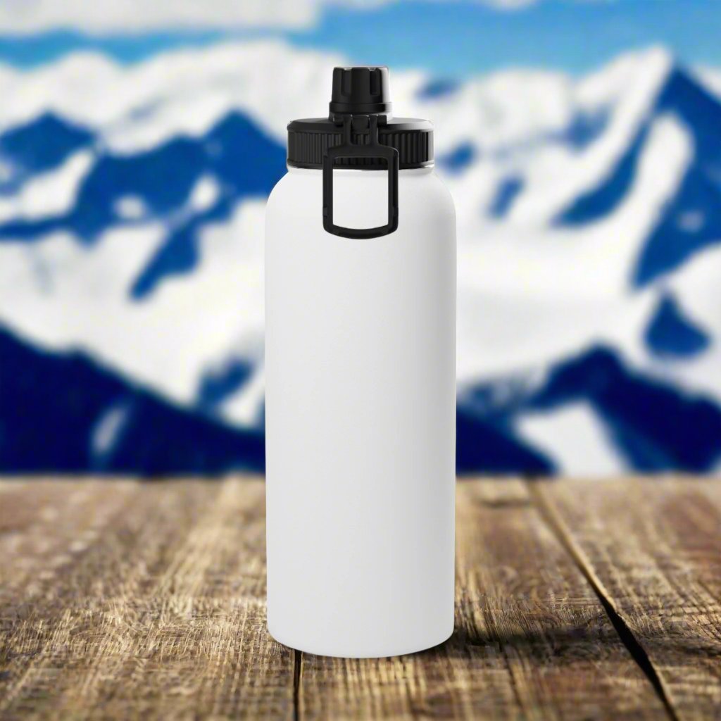 PINK SNOW FREAK© Stainless Steel Water Bottle