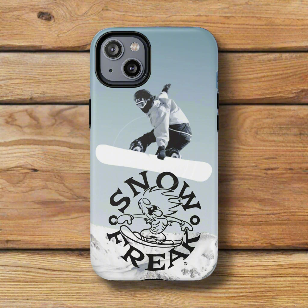 SHREDDIN' THE GNAR SNOW FREAK© Tough Magnetic iPhone Cases