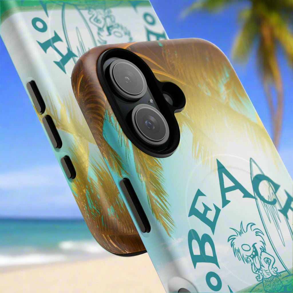 'MIAMI COOL' BEACH FREAK© Tough Magnetic iPhone Cases