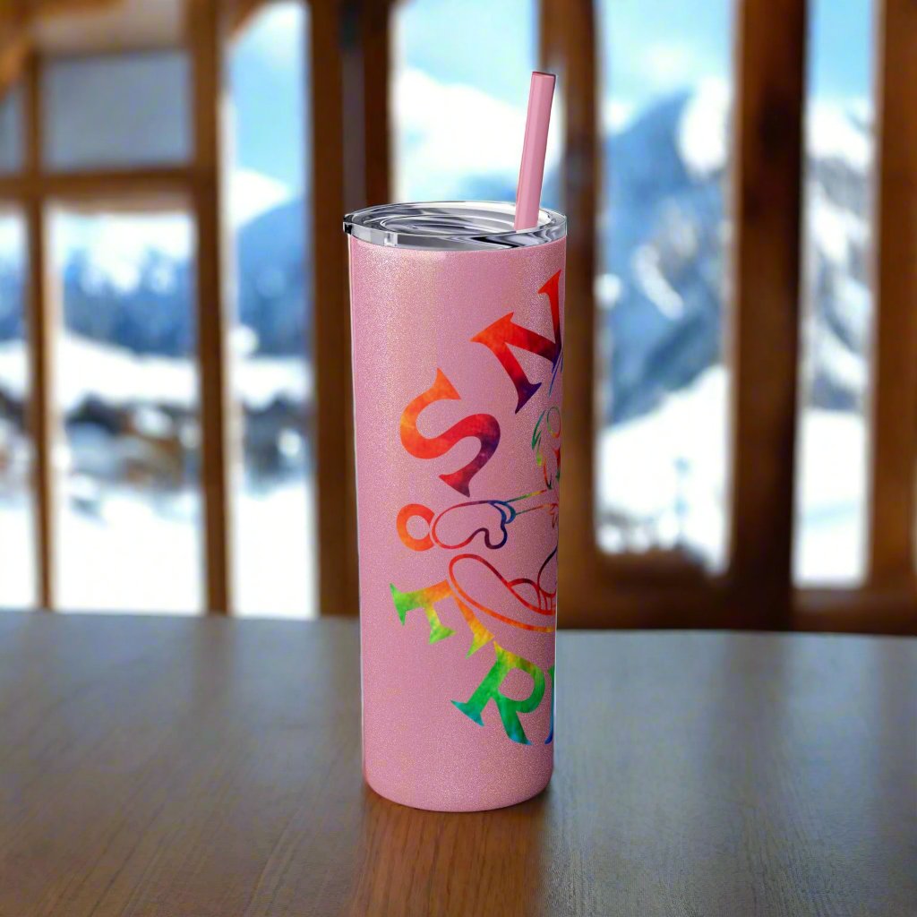 glitter magic pink