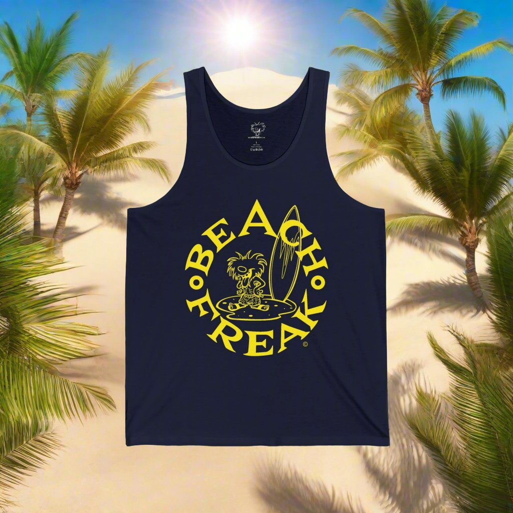 YELLOW BEACH FREAK© JERSEY TANK