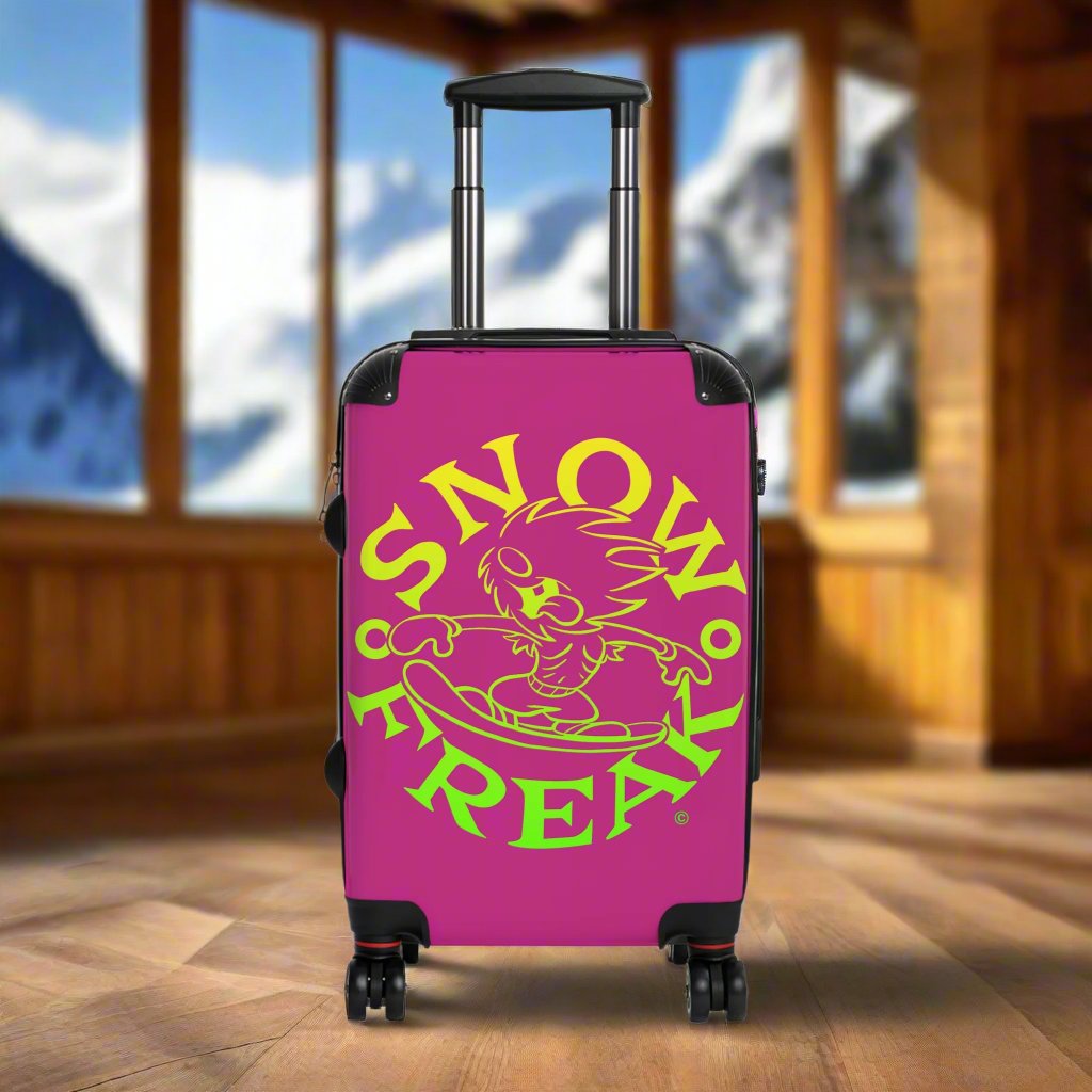 LIME N' YELLOW SNOW FREAK© SUITCASE
