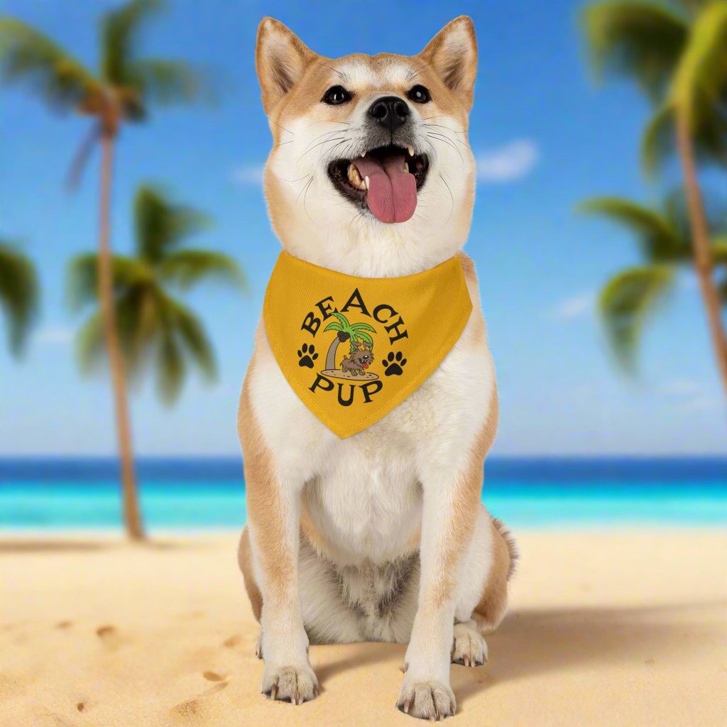 BEACH PUP© Pet Bandana Collar