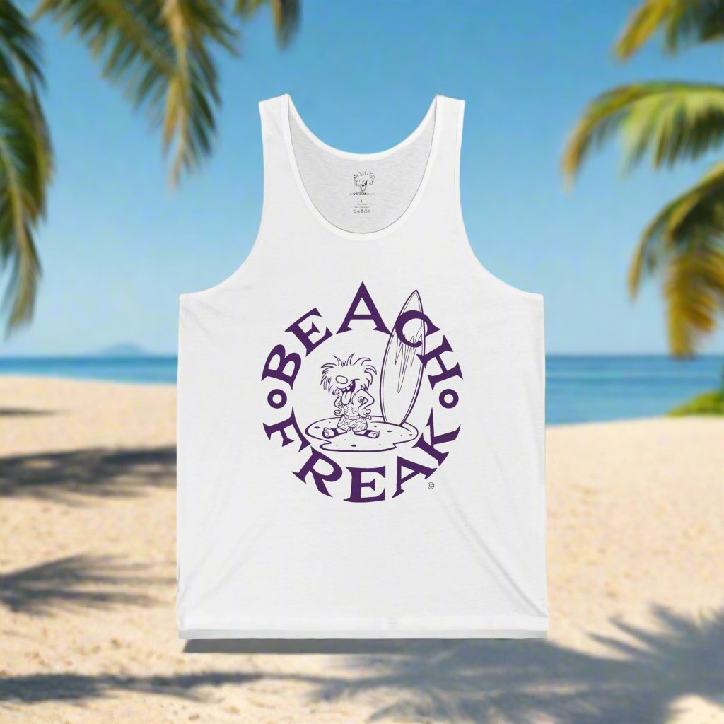 PURPLE BEACH FREAK© JERSEY TANK