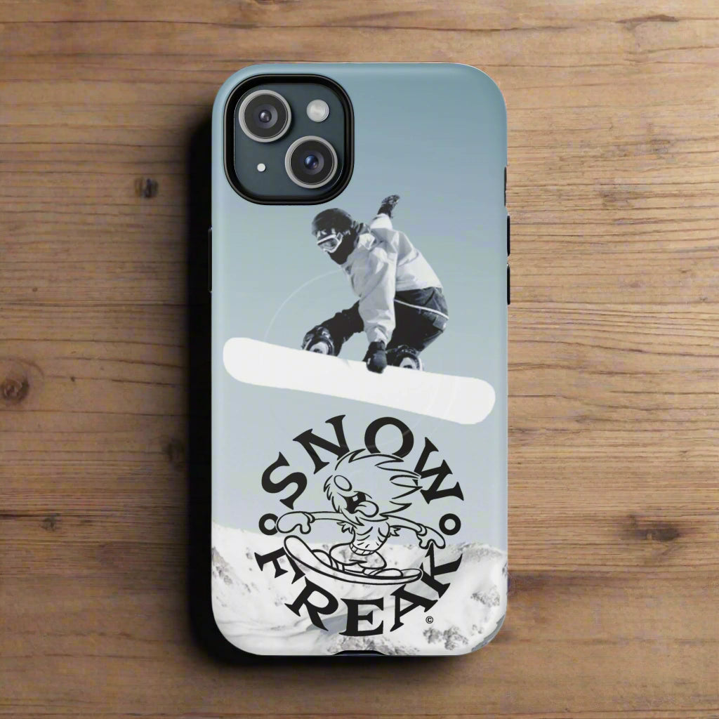 SHREDDIN' THE GNAR SNOW FREAK© Tough Magnetic iPhone Cases