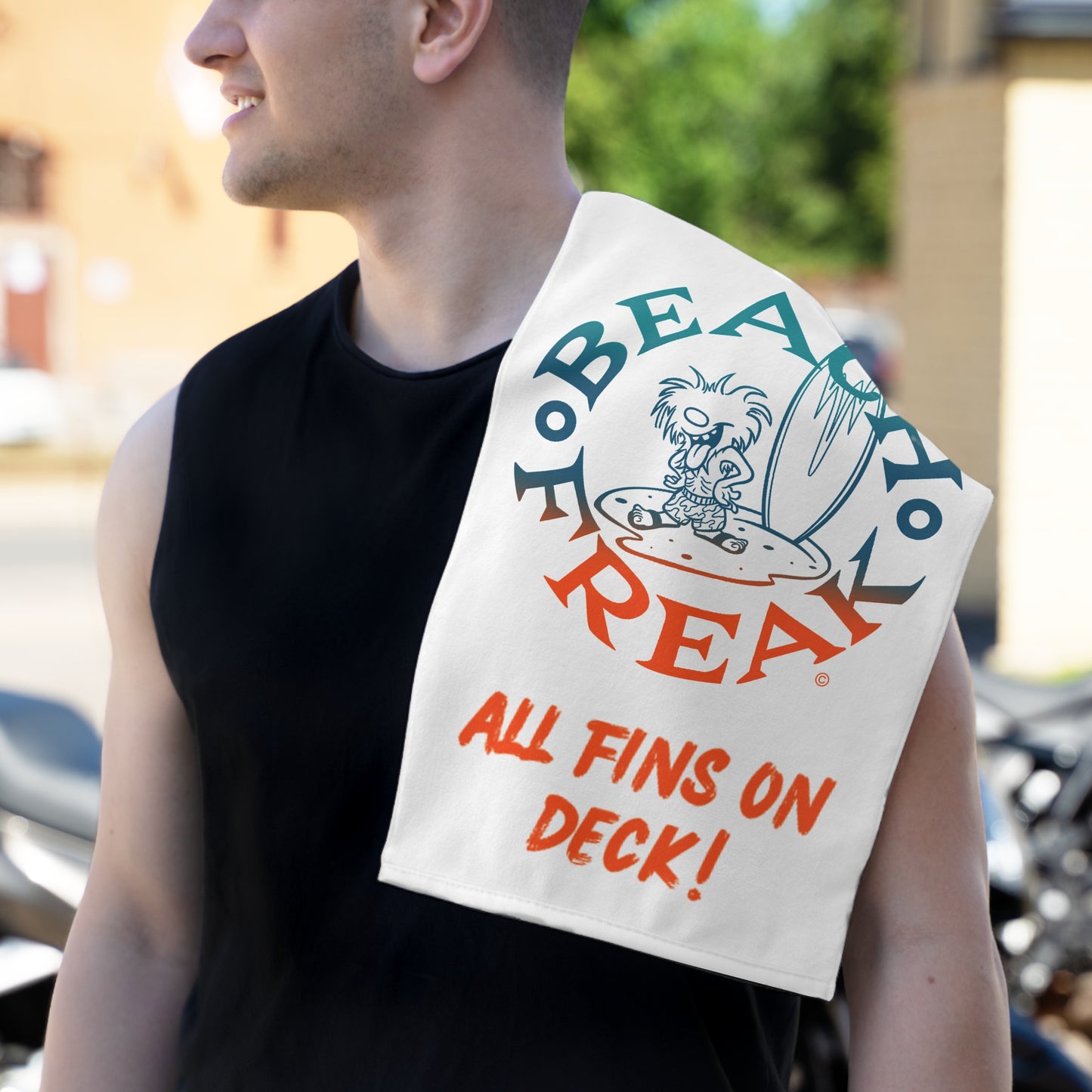 BEACH FREAK© Rally Towel - MIAMI