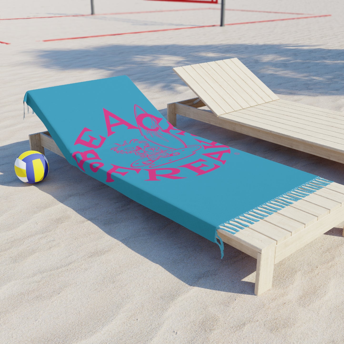 PINK BEACH FREAK© Boho Beach Blanket