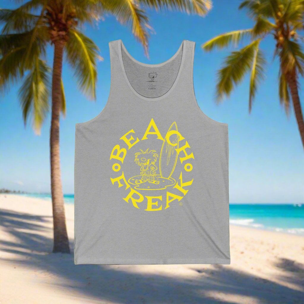 YELLOW BEACH FREAK© JERSEY TANK