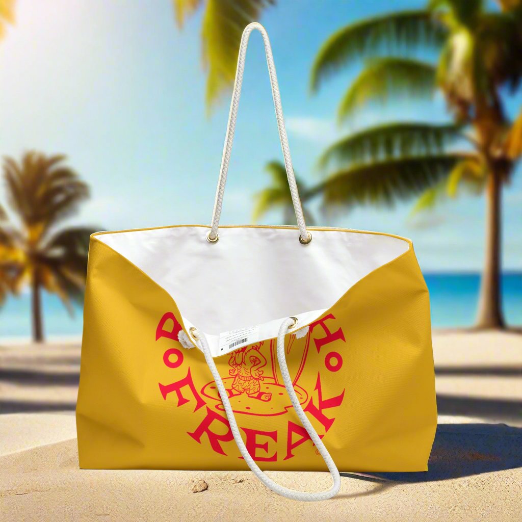 NEON RED BEACH FREAK© WEEKENDER BAG