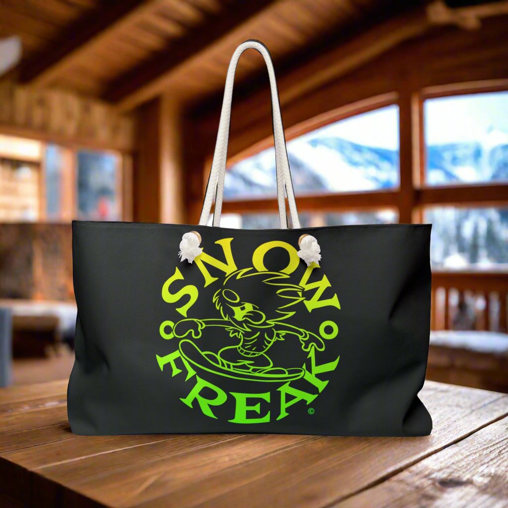 LIME & YELLOW SNOW FREAK© WEEKENDER