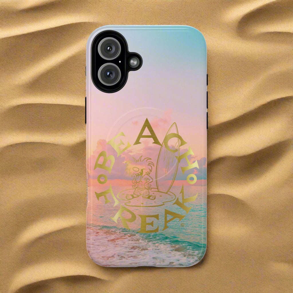 COOL 'N' CLASSY GOLD BEACH FREAK© Tough Magnetic iPhone Cases