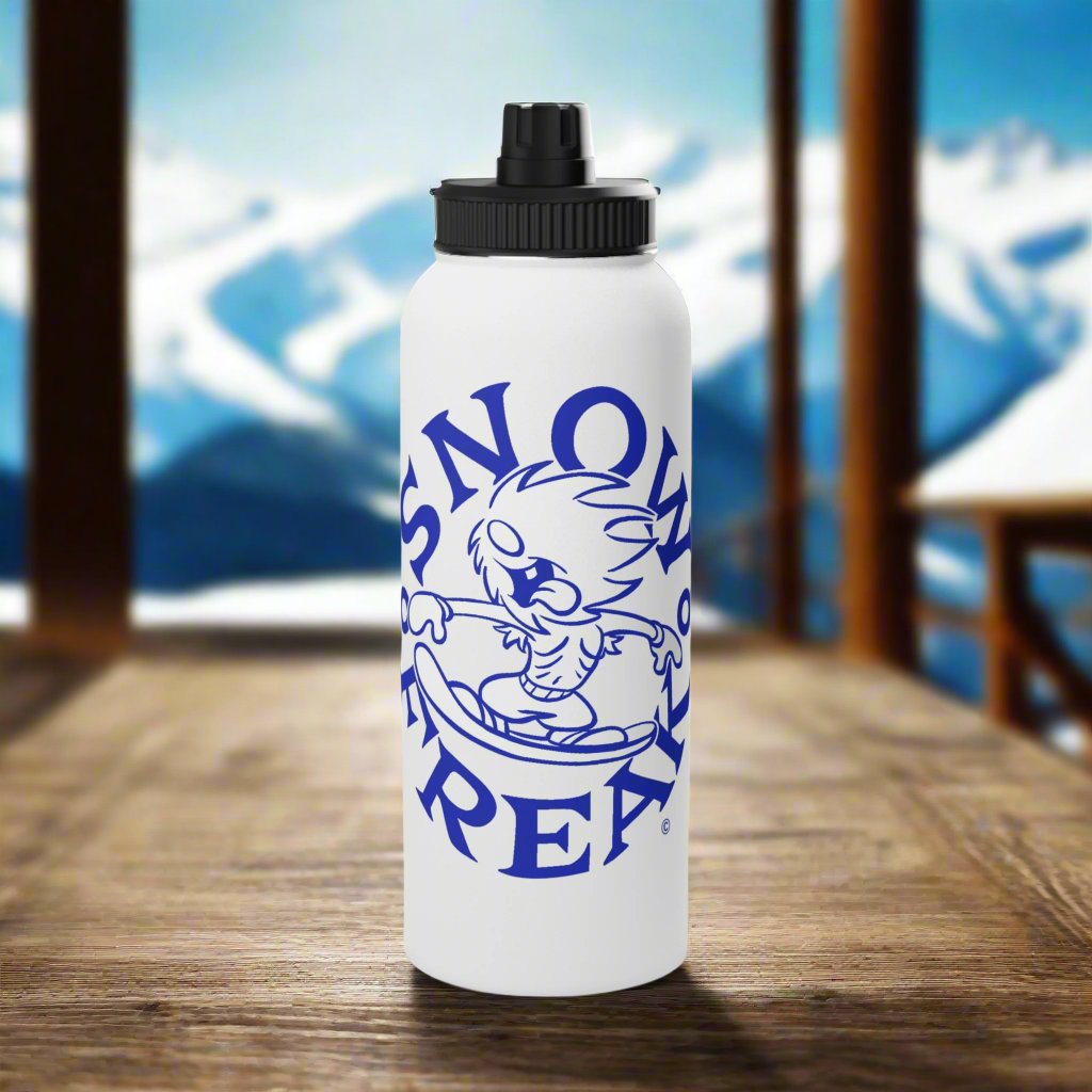 BLUE SNOW FREAK© Stainless Steel Water Bottle
