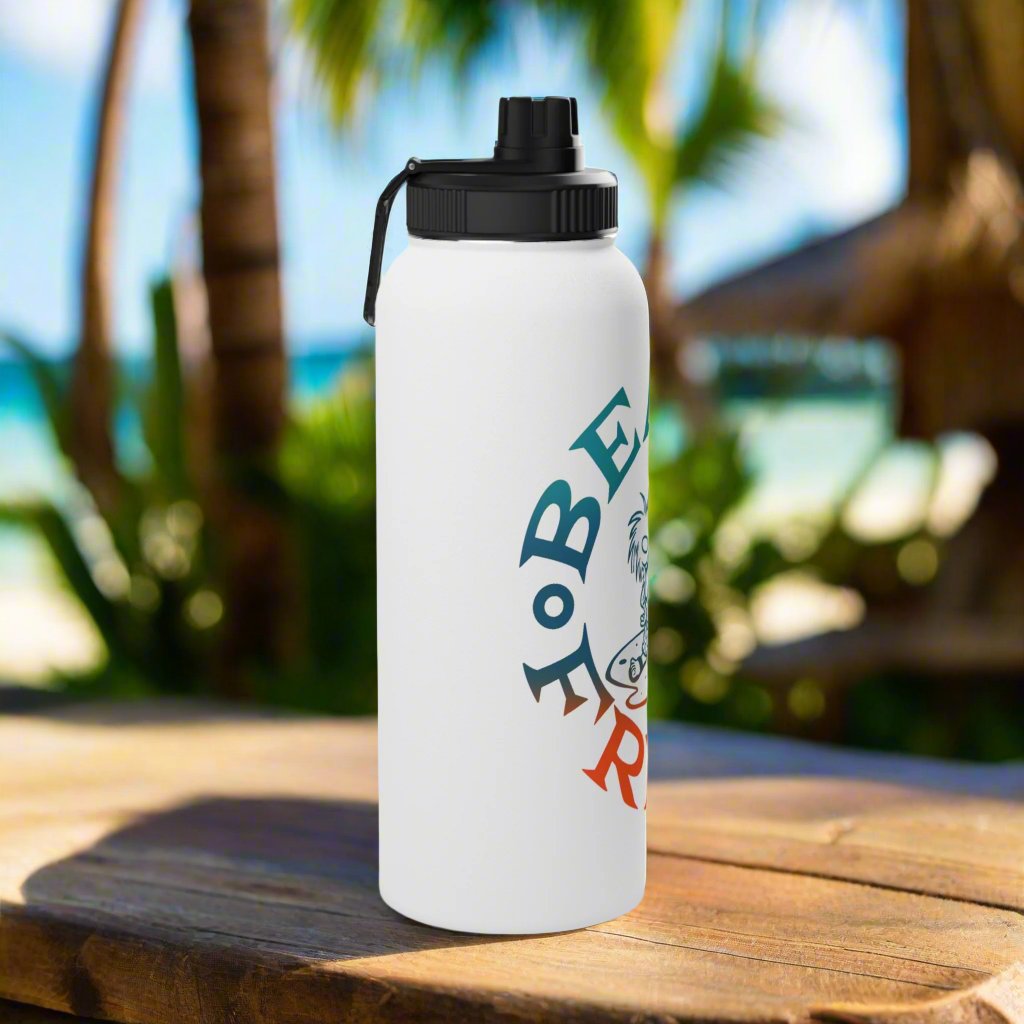 MIAMI BEACH FREAK© Stainless Steel SPORT Water Bottle