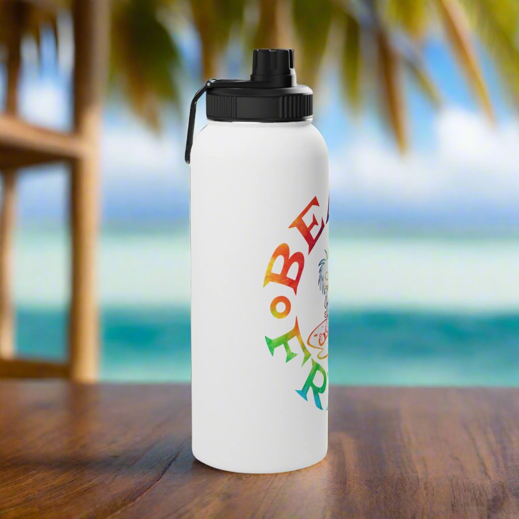 TIE-DYE BEACH FREAK© Stainless Steel SPORT Water Bottle