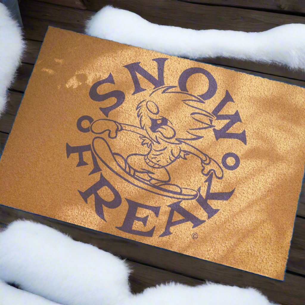BLUE SNOW FREAK© Doormat
