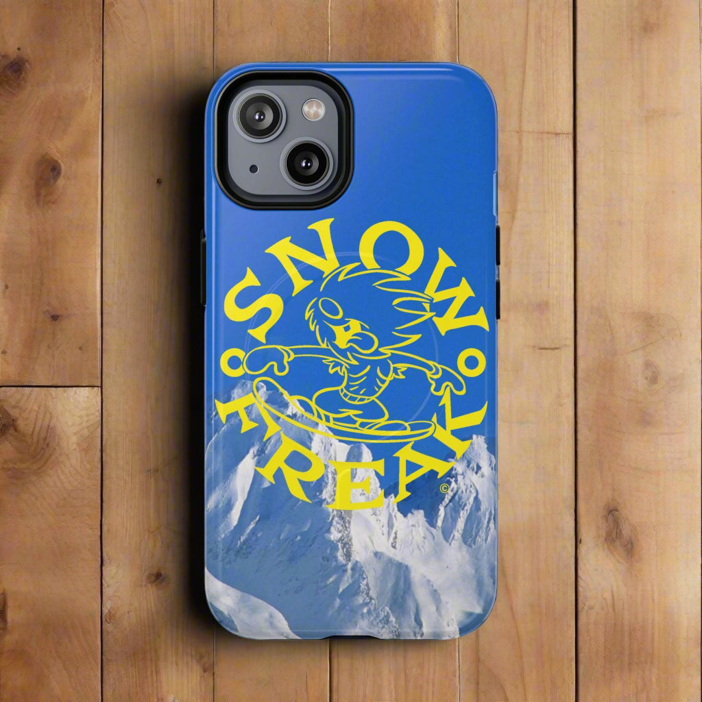 'CARVE YOUR OWN PATH' SNOW FREAK© Tough Magnetic iPhone Cases