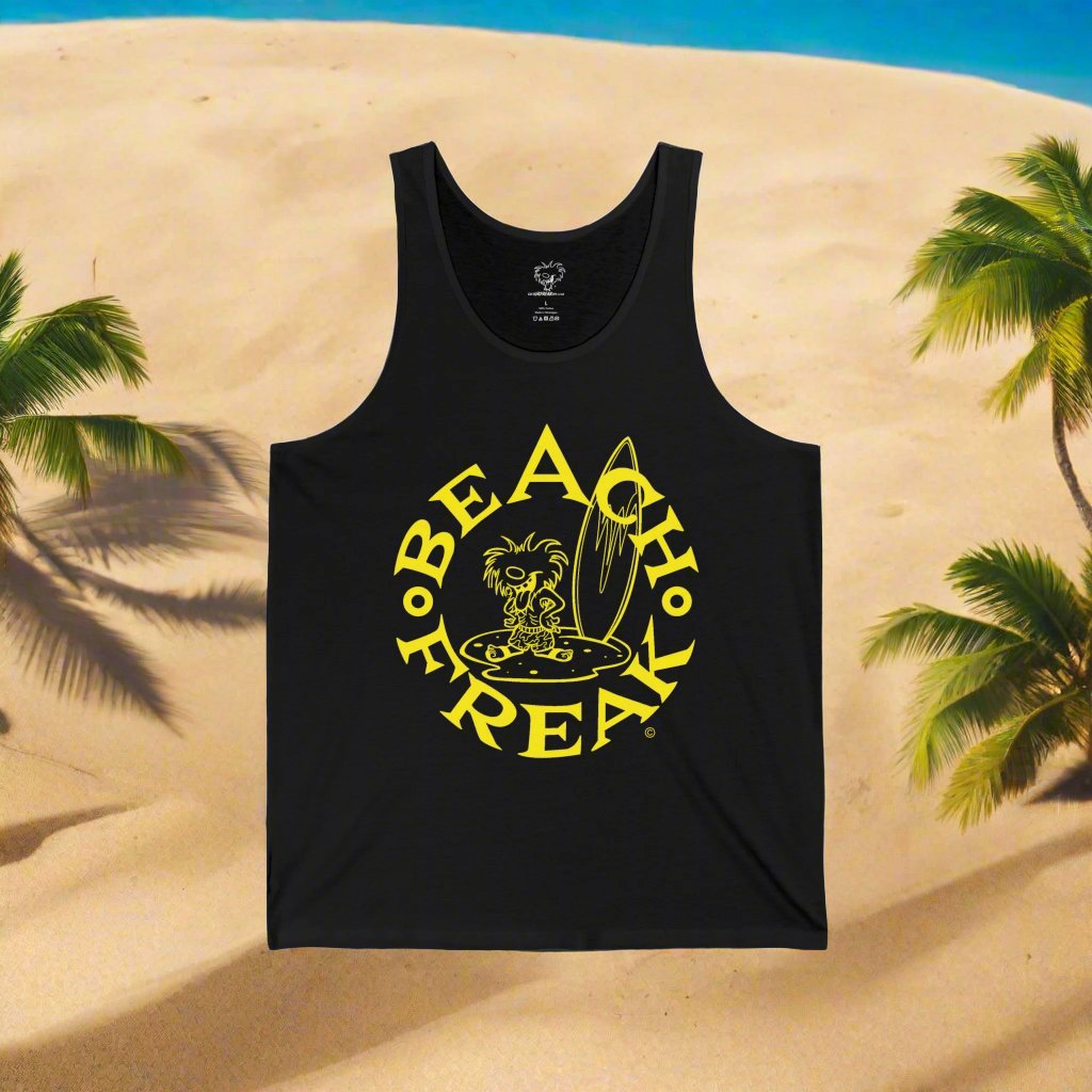 YELLOW BEACH FREAK© JERSEY TANK